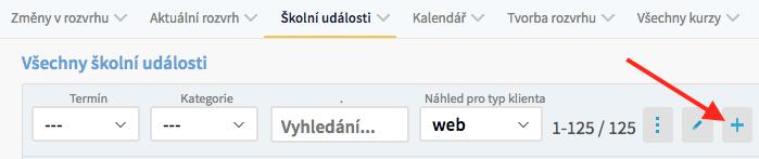 školní události) Při zakládání nové události je potřeba vyplnit následující údaje: Název - zadejte název školní události (zadaný název se propíše do tisku třídní knihy a na portál rodičům a žákům)