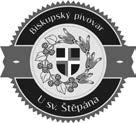 BISKUPSKÝ PIVOVAR U SV. ŠTĚPÁNA Komenského 748/4, 412 01 Litoměřice telefon: +420 777 071 735 e-mail: rezervace@biskupskypivovar.