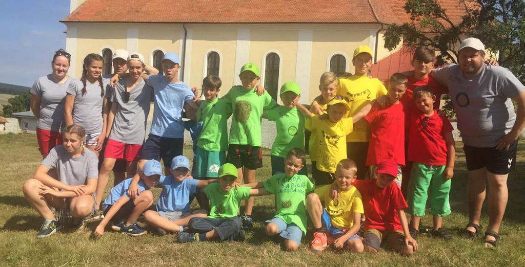 Telnický zpravodaj září 2018 Společnost a kultura 41 MINISTRANTSKÝ TÁBOR 2018 Jedenáctý ročník ministrantského tábora přivál kluky v týdnu od 5. do 12.
