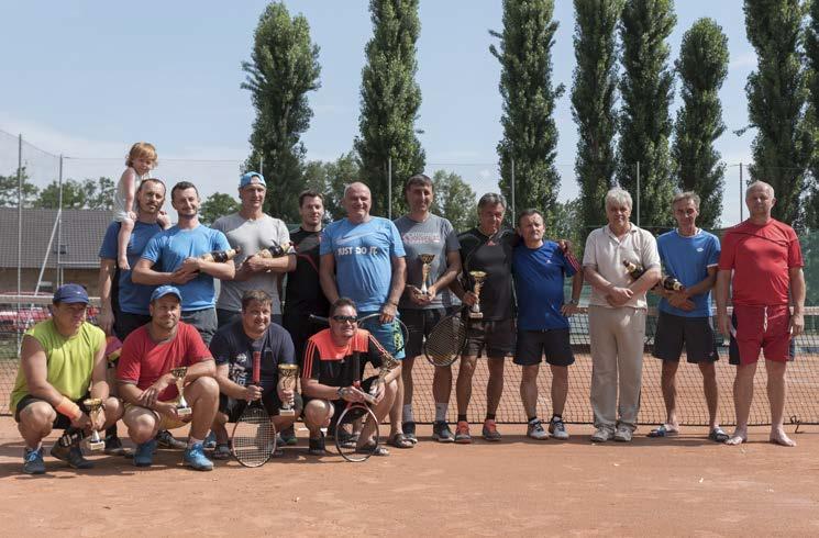 50 Sport Telnický zpravodaj září 2018 ší pilně trénovali, aby si v příští sezóně mohli zahrát opravdovou miniházenou i oni.