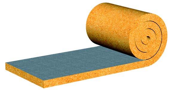 Sklolaminátová izolační rohož, standardní dodávaná tloušťka je 40 mm. Jiná tloušťka rohože je dodávána na přání zákazníka. Tloušťka Vodivost při 50 C (DIN 52612) Tepelný odpor 40 mm 0.036 W/mK 1.