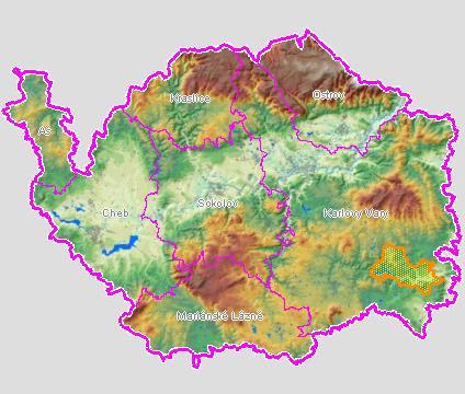 Název OPOU2:: Žlutice Pozn: Přehledové mapky prezentují území celé obce, do které dotčená část obce spadá. A.