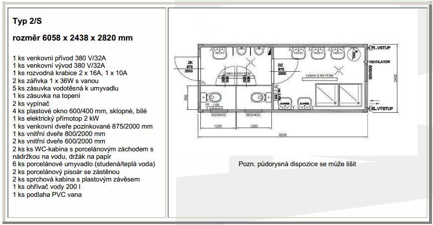 Budou slouţit výhradně pro stavbyvedoucího, technického dozora investora a pro mistry. Budou vyuţity i pro kontrolní dny.