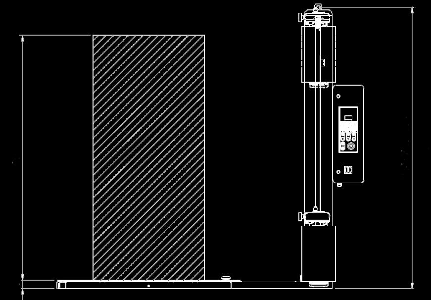 Kapacita stroje Maximální rozměry palety (DxŠ) Typ odvíjecí jednotky Napájení