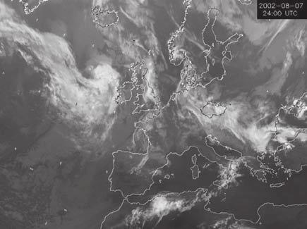 družice Meteosat ze