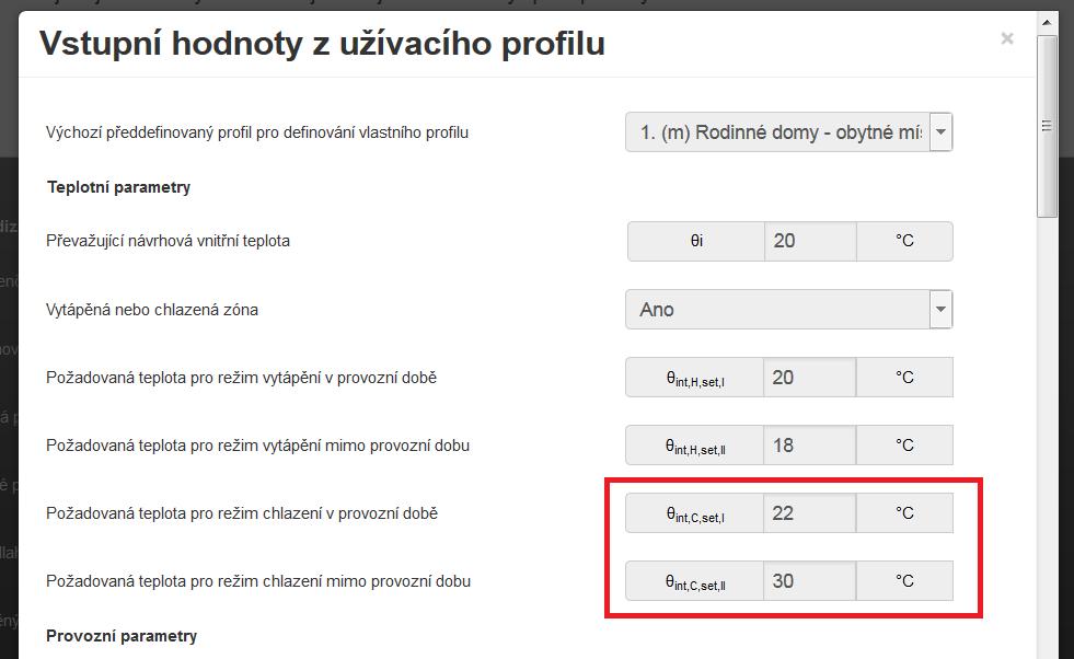 upravíme. 5) VÝPOČET OBJEKTIVNĚ NEGENERUJE POTŘEBU CHLADU Do bodu ad 3) by bylo možné ještě zahrnout vnější klimatické podmínky, resp.