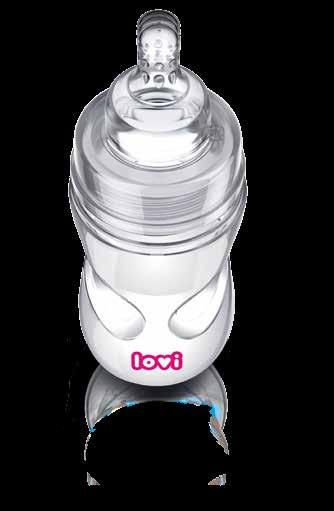 Bezpečná při kojení Samosterilizující láhev k použití v mikrovlnné troubě 0m+ 150 ml kat.