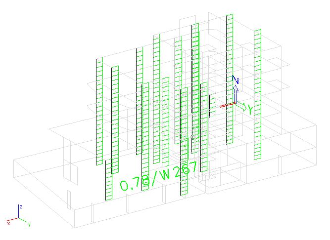 Data nejlepšího řešení z aplikace EOT pro Základní skupinu parametrizace Parametr Hodnota [mm] Výstupní parametry Hodnota a_beam 180 cena 230393 [Kč] b_beam 350 Uz_min -4,045 [mm] a_cola 390