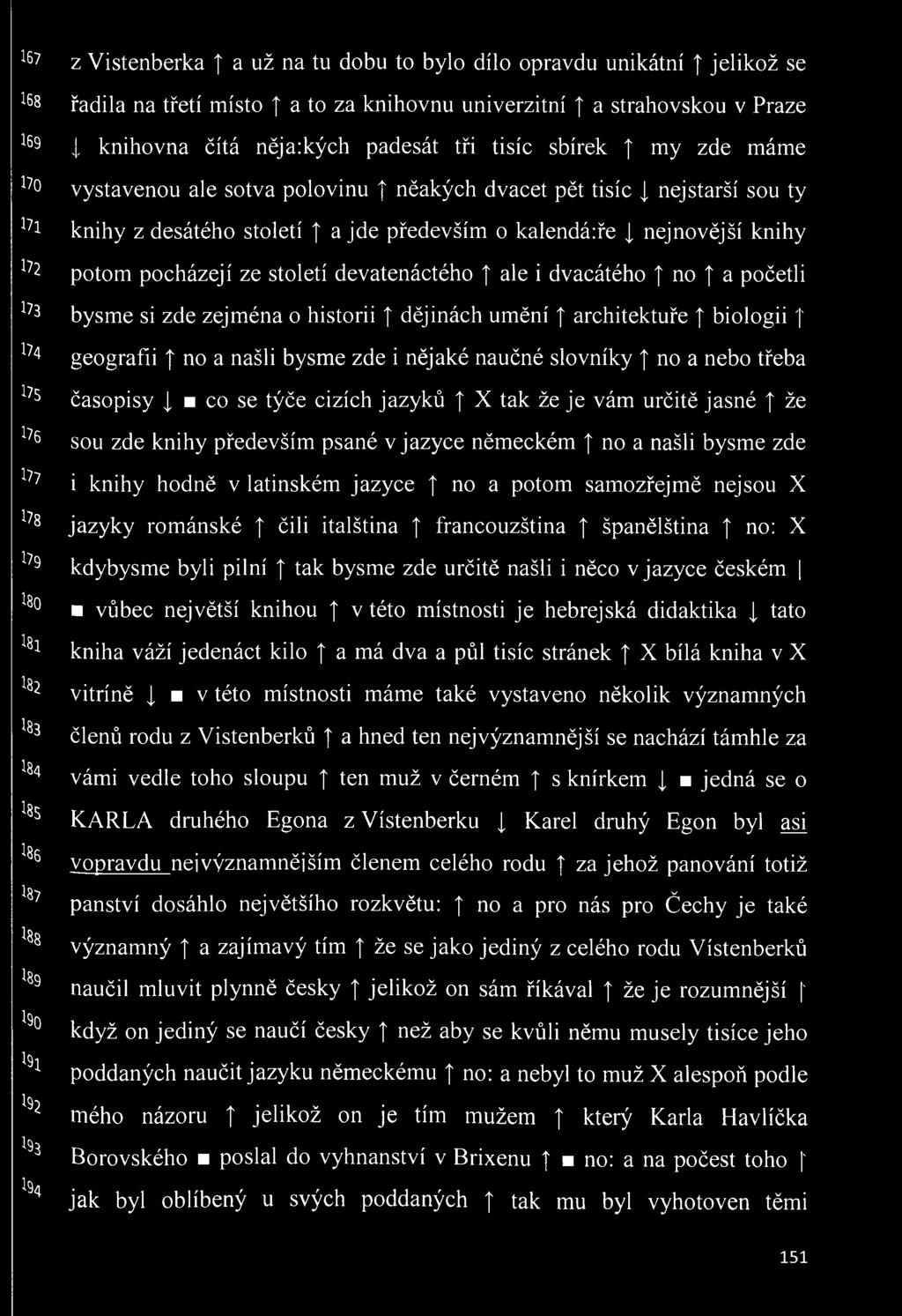 ty knihy z desátého století a jde především o kalendá:ře [ nejnovější knihy potom pocházejí ze století devatenáctého ale i dvacátého no a početli bysme si zde zejména o historii dějinách umění