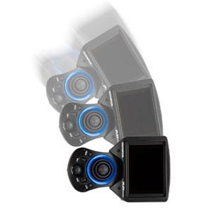 Aktivní tlačítka rychlého přístupu Rychlé a přesné natáčení konce sondy odolná jak proti deformaci, tak proti oděru Trubice Tapered Flex disponuje gradientní ohebností pro snadnou navigaci a