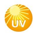 Tato značka znamená odolnost proti UV záření po dobu 30 let.