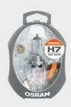 H7 ORIGINAL box Sada H7 obsahuje 1 žárovku do světlometů H7, 5 nejdůležitějších náhradních žárovek a 3 pojistky.