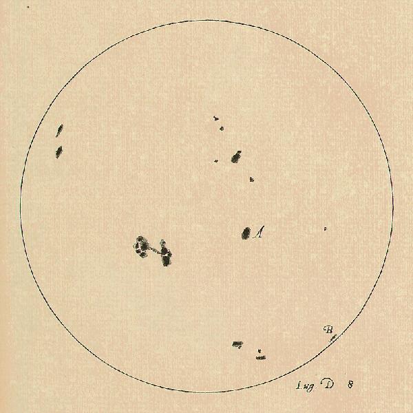 publikace o skvrnách) 1611 Christoph Scheiner 1611 Galileo Galilei (skvrny jsou