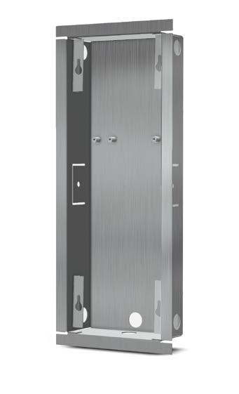 IP VIDEO DVEŘNÍ STANICE 0 mm 50 mm 100 mm 150 mm 200 mm 250 mm DoorBird D2101KV krabice pro montáž