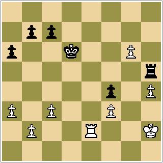 Dd3 (Předchozí tah černého nabízí za bílého krásný tah, který však není snadné nalézt 17.Jb5! za +3,7. Pavel hrál opatrně za +0,9) Dxd3 18. Vxd3 Sg7 19. Vf3 Vh6 20. Vf5 Vg6?