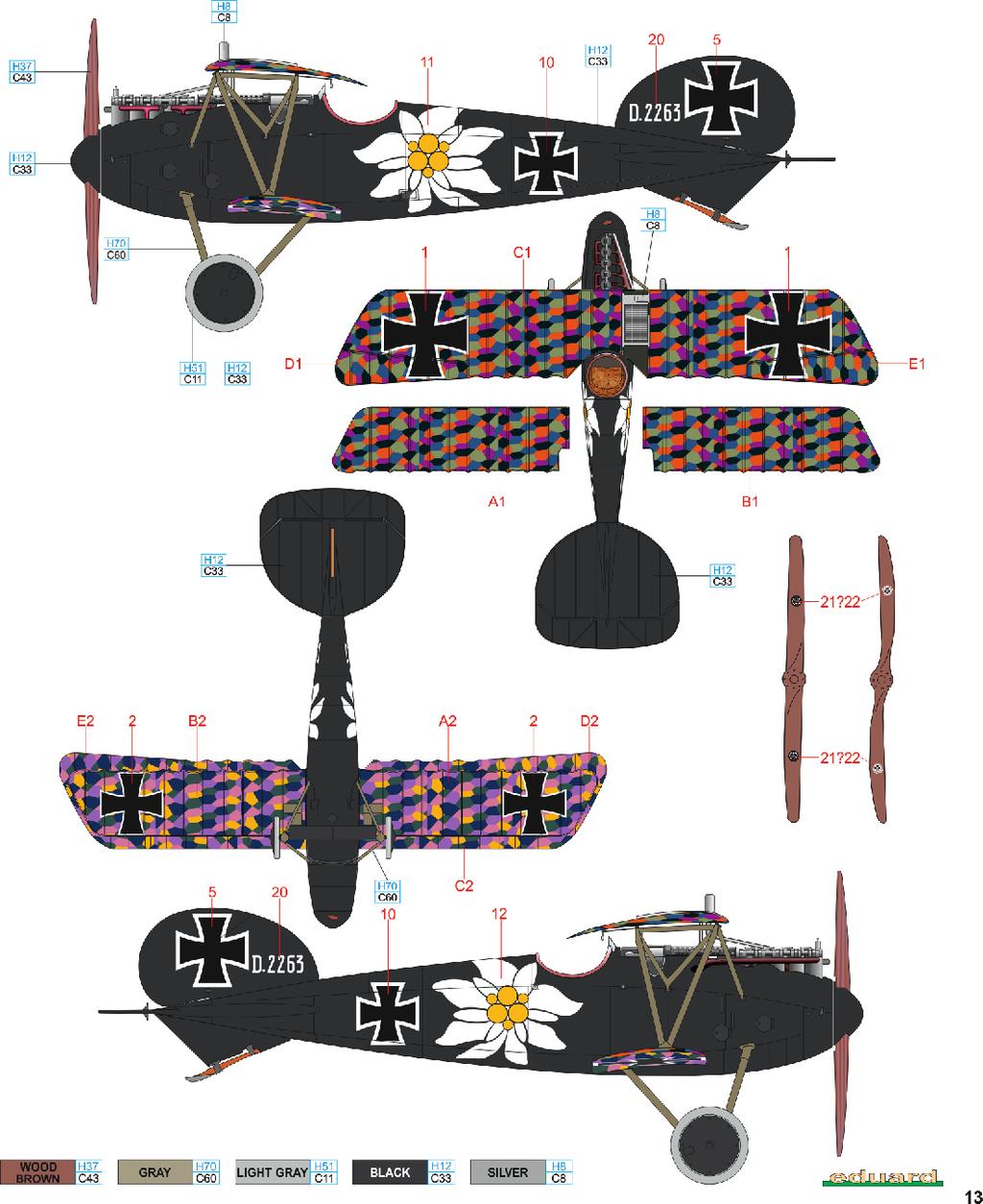 C Albatros D.V 2263/17, Ltn. Otto Kissenberth, Jasta 23b, léto 1917 Otto Kissenberth se narodil 26. února 1893 v bavorském Landshutu a po vypuknutí války se dobrovolně přihlásil k letectvu.