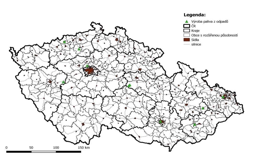 Zařízení pro výrobu paliv z odpadů Symbol Zařízení Počet Roční kapacita t/rok Výroba paliva z odpadů 9 246 000 Potenciální hmotnostní tok odpadů 306 386 ABSORPCE TAP V ČR V ROCE 2015 Název Jednotka