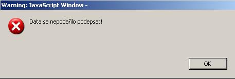 Sign / Podepsat.