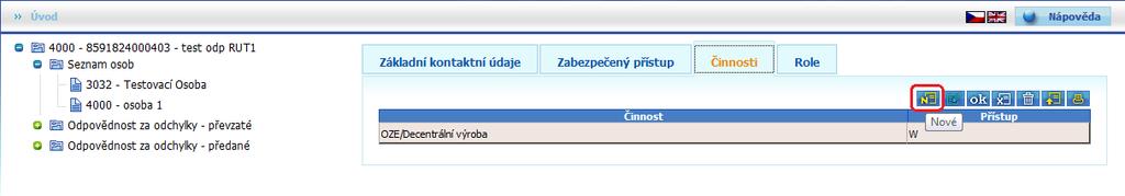 DN - Jednoznačná identifikace certifikátu informativní pole pro každý přiložený certifikát Primární certifikát - Specifikace jednoho páru certifikátů, který je používán jako primární.
