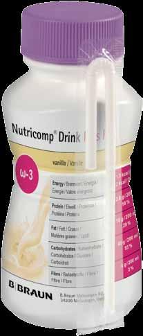 produkt měsíce 19 toleruje proteinové nebo proteinkalorické sippingy, které ve stejném objemu produktu přinášejí místo obvyklých 10 12 g zvýšených 18 20 g, v případě proteinkalorických i dalších 100