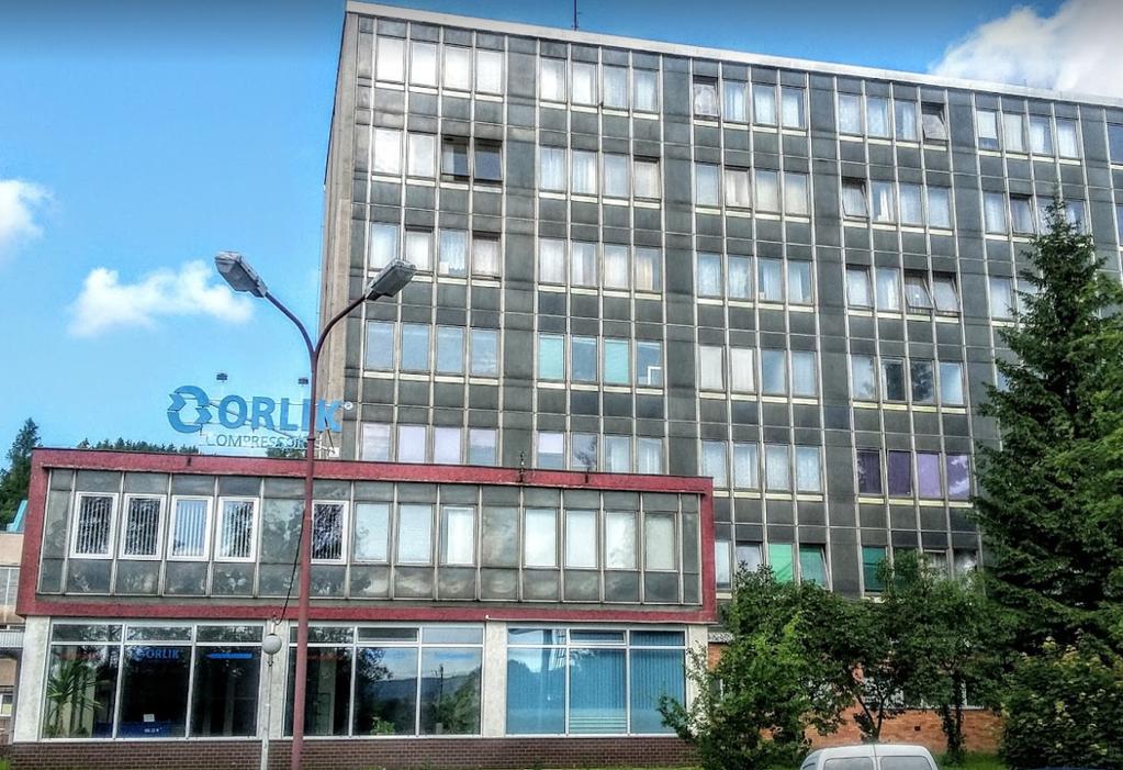 Společnost ORLÍK-KOMPRESORY výrobní družstvo je ryze českou společností zabývající se vývojem, výrobou a prodejem kompresorů.