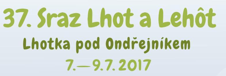 30 hod. začal tradiční průvod všech Lhot a Lehot obcí Lhotka.