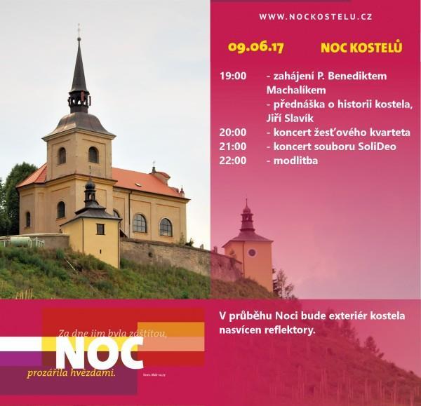 Noc kostelů V pátek 9. června 2017 se od 19.00 hod.