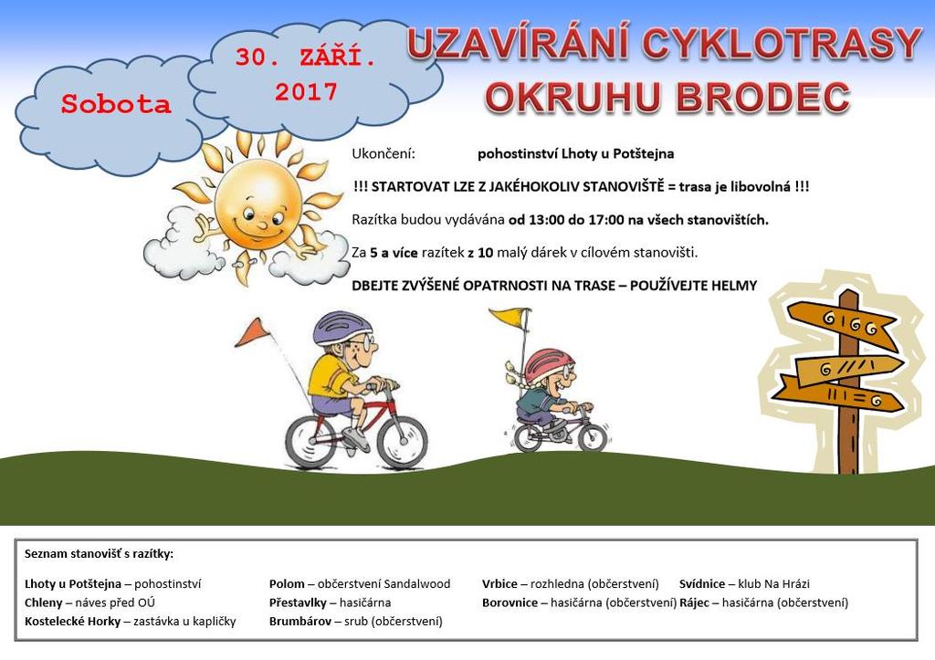 obvyklých stanovištích v jednotlivých obcích mikroregionu.