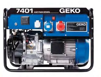 Elektrocentrály Elektrocentrála GEKO 741 ED-AA/HHBA Pro hasičské zásahové jednotky, útvary rychlého nasazení. Moderní konstrukce, asynchronní generátor s krytím IP 54.