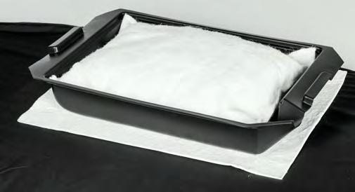 Úkapové vany Úkapová vana bez sorpčního materiálu je vyrobena z pružného polyetylenu odolná proti olejům odolává i