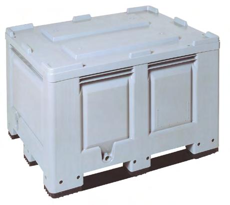 volně odnímatelným víkem nádoba je vyrobena z polyethylenu nosnost/box 5 kg, stohovací zátěž 4 5 kg tepelná odolnost -4 C až +6 C