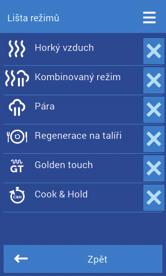 Návod na obsluhu I Konvektomaty Blue Vision I 06 NASTAVENÍ 06 I NASTAVENÍ 6.1 ZÁKLADNÍ NASTAVENÍ 1. UŽIVATELSKÉ NASTAVENÍ Po stisknutí se zobrazí numerická klávesnice.