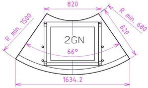 tank GN 1/1 Stůl do oblouku s vanou GN 2/1 Arched table with tank GN 2/1 Stůl do oblouku s vanou GN 3/1 Arched table