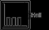 Signál z koncových spínačů a relativní pozicování - Single Hall Schéma zapojení Obr.