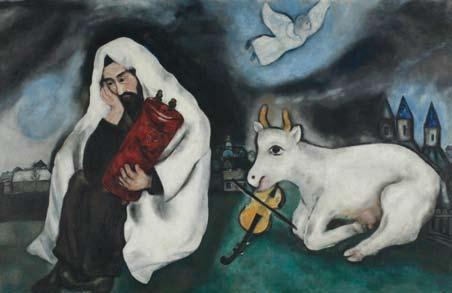 Foto: RMN / Gérard Blot, Tel Aviv Museum of Art Svět chápat a vypovídat o něm Nikdy nechtěl malovat jako ostatní. Snil o novém, jiném umění. Proč by nemohla být kráva zelená?
