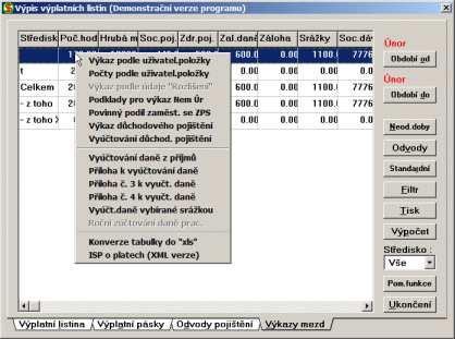 5 Vygenerování souboru pro elektronické podání "Vyúčtování daně ze závislé činnosti" V případě, že je formulář "Vyúčtování daně ze závislé činnosti" realizován elektronicky (například pomocí Daňového