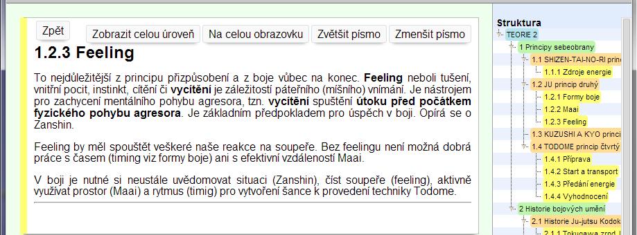 (Maai) a rytmus (timing) pro vytvoření šance k