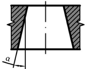 při s > 4 mm h = 3-5 mm při s = 0,5 mm h = 3-10 mm při s = 0,5-5 mm h = 10-15 mm při s = 5-10 mm pro střední počty kusů, vystřihování malých částí, střední přesnost pro stříhání při použití