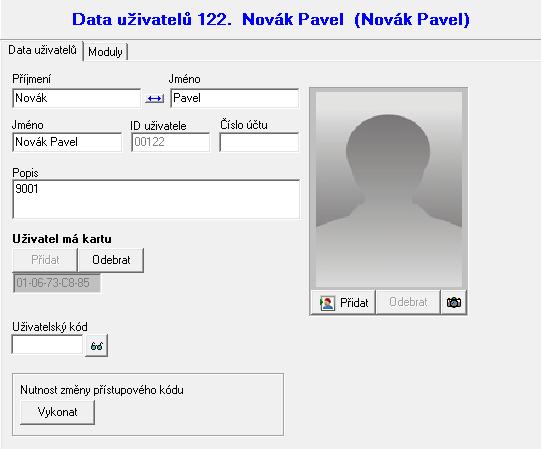 36 SATEL ACCO Obr. 26. Kolonky dat uživatelů v okně UŽIVATELŮ. 8. Pokud má být uživateli přidělena karta, klikněte na tlačítko PŘIDAT. Otevře se okno NAČÍST KARTU (viz. Obr. 27)