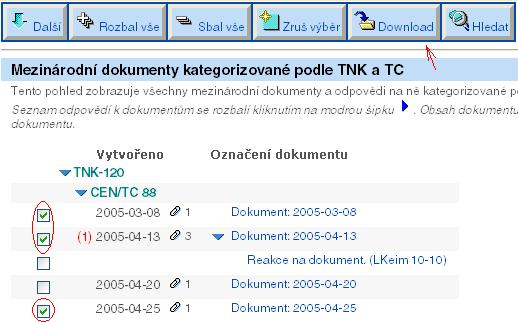 Diskusní téma je automaticky zařazeno do kategorie TNK, které je uživatel členem. Pokud je členem ve více TNK může si uživatel vybrat ze seznamu, ke kterému TNK příspěvek náleží.