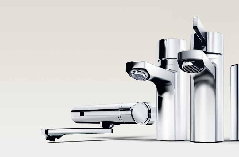 6 Novou tvář generace armatur FRANKE určuje napříč celou řadou Water System nový vynikající průmyslový design.