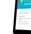 na mobilní telefon.