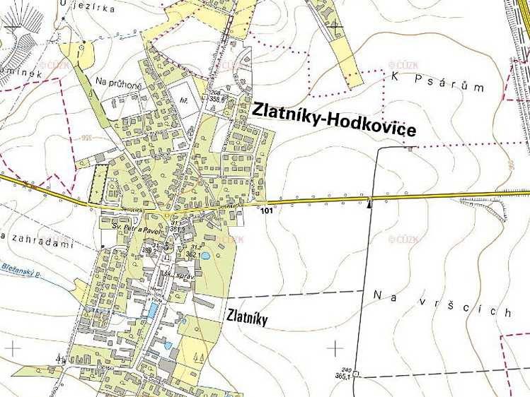 Nemovitost č. 4: Prodej, Pozemek, 2077 m 2, Vestecká, Zlatníky-Hodkovice, okres Praha-západ Celková cena: 414.