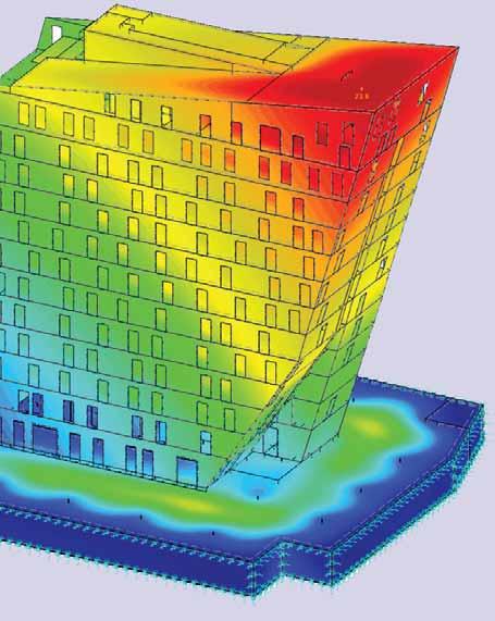 STAVEBNÍ KONSTRUKCE STRUCTURES RFEM 5 RSTAB 8 10 júcimi tŕňmi, ktoré boli vlepené do vopred vyvŕtaných otvorov v pôvodnom betóne dvojkomorového prierezu, a zároveň zopnutím oboch častí závitovými