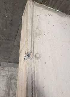of the ceiling formwork, c) very well sealed coat of the ceiling formwork Obr.