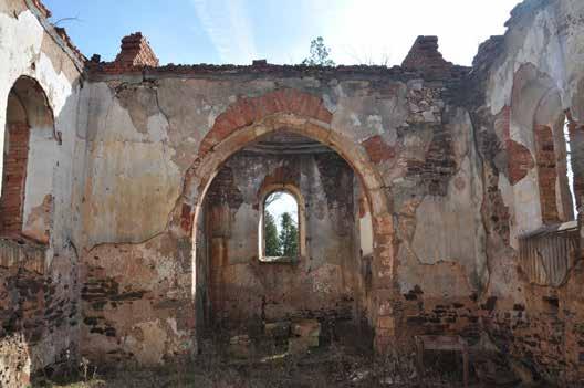 století, postupně byla zdevastována. Opět obnovena v roce 2017.