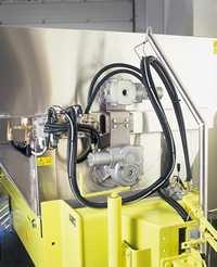 Vysokozdvižné sklízecí vany TMSH 30/40/50/60 doplňkové příslušenství: hydraulický čechrací hřídel (od TMSH 40) mechanické dálkové ovládání (šnekový hřídel, čechrací hřídel) s posuvným táhlem (od TMSH