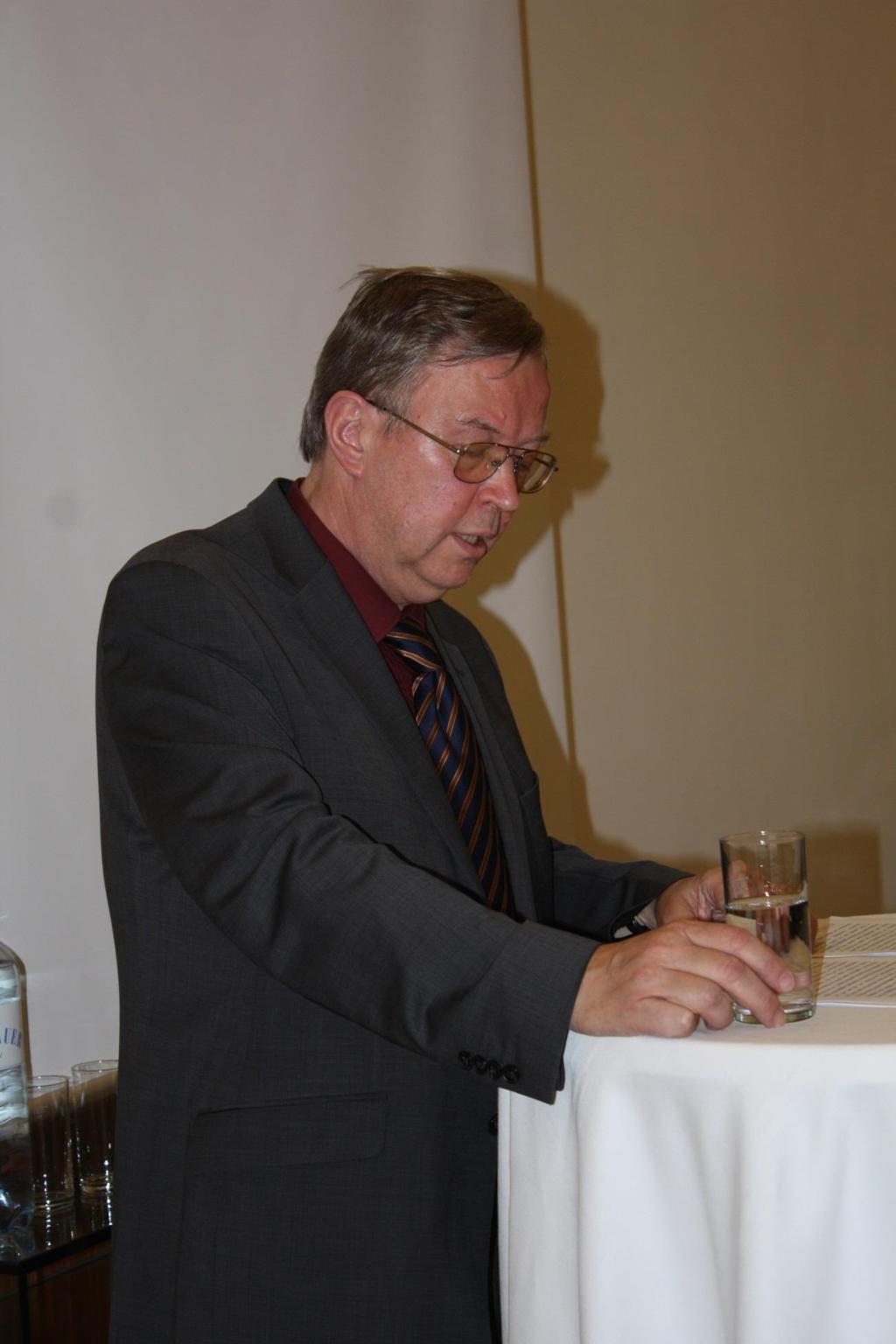 Prof. Jaroslav Pánek přednáší o významu