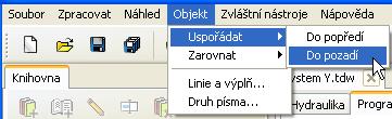 Funkční datové objekty / Všeobecné informace Umístění objektů do