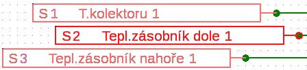 Funkční datové objekty / Všeobecné informace Seřízení objektů na výkrese Díky této funkci můžete upravovat polohu objektů na výkrese podle určitých